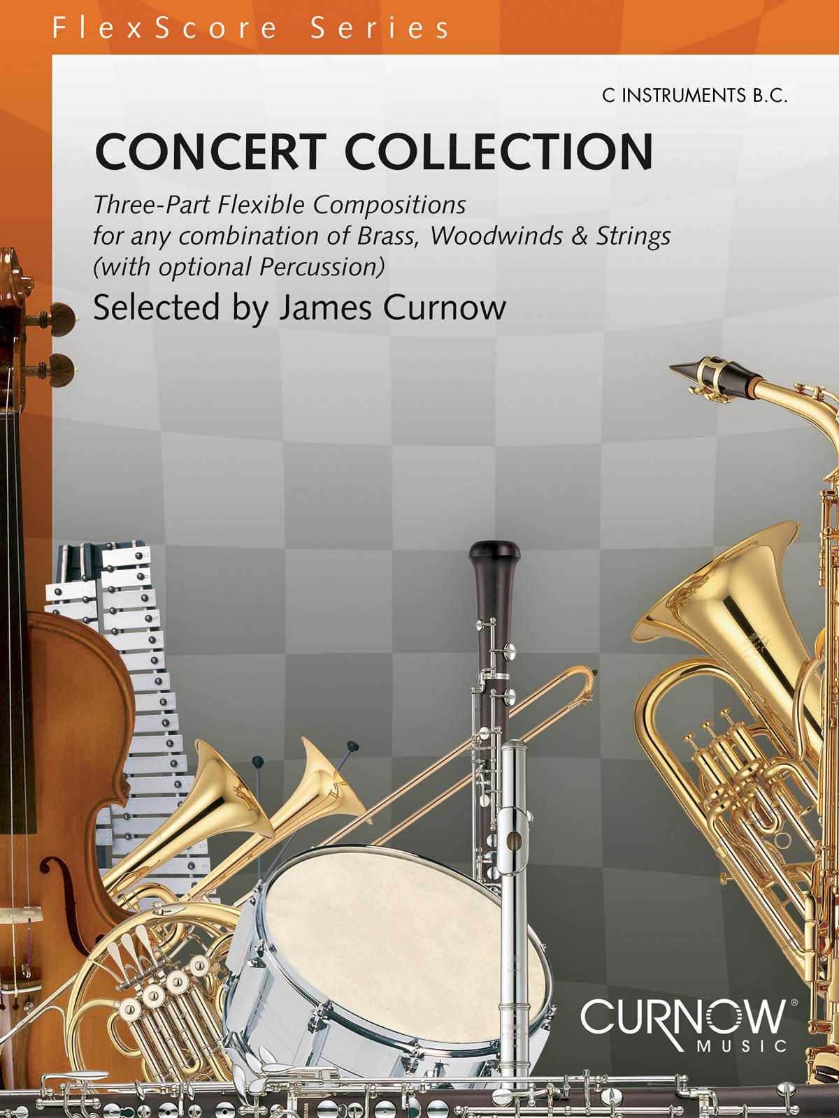 FlexScore - CONCERT COLLECTION Three-Part Flexible Compositions for any combination of Brass, Woodwinds & Strings